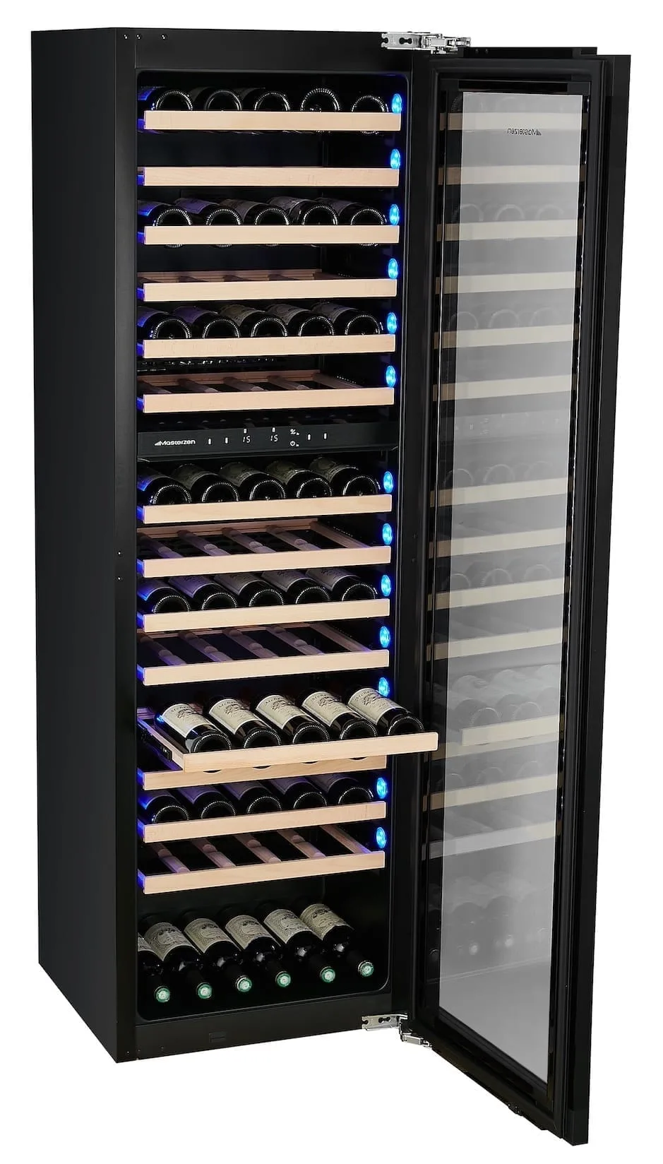 xpr w106dt Πλήρως Εντοιχιζόμενος Διζωνικός Συντηρητής Κρασιών 87 Φιαλών | decor panel