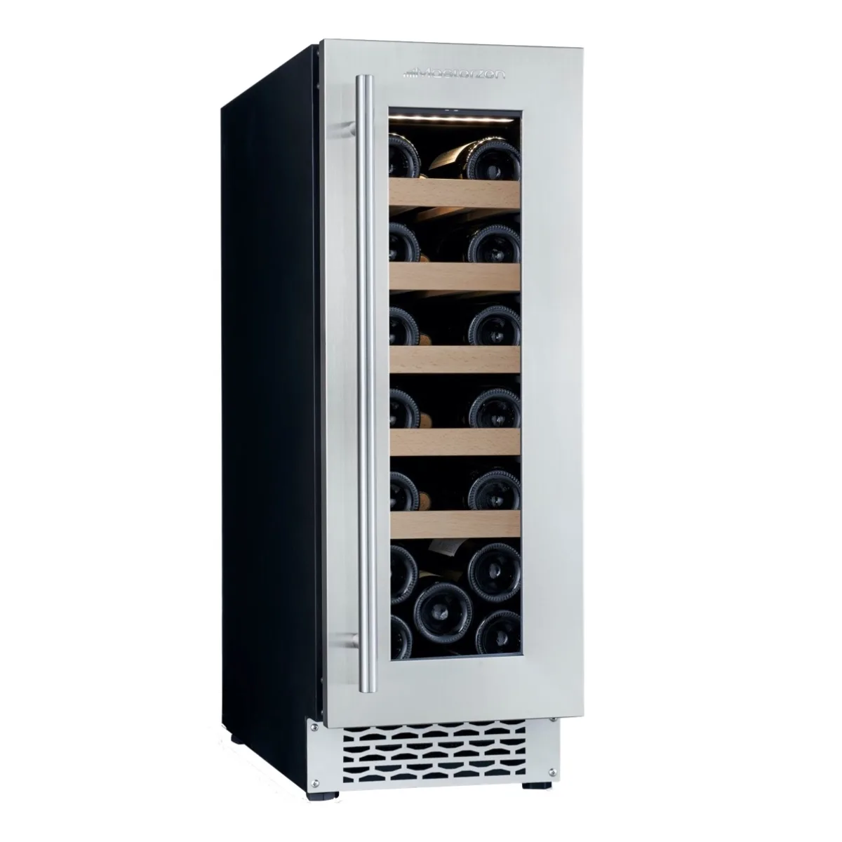 xpr w20s Ελεύθερος / Εντοιχιζόμενος Συντηρητής Κρασιών Μίας Ζώνης 20 Φιαλών | inox Πόρτα