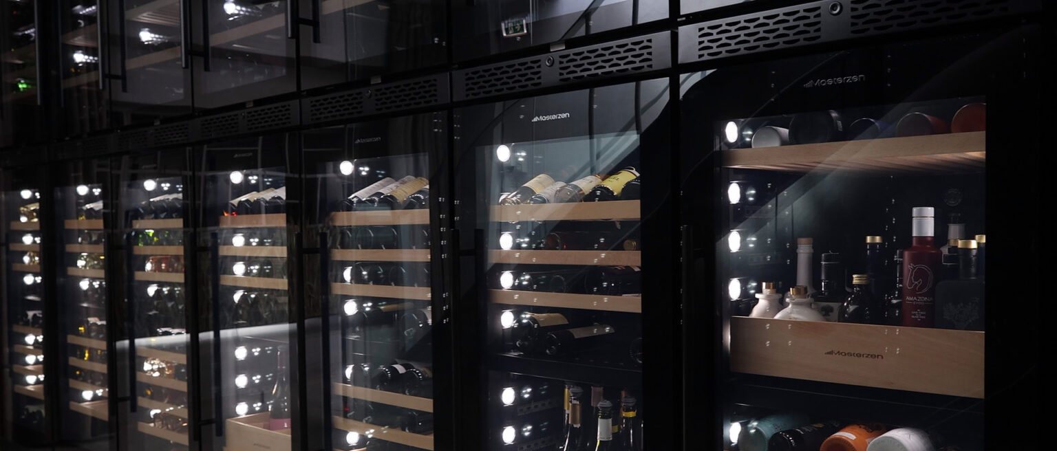 restaurant display cellar