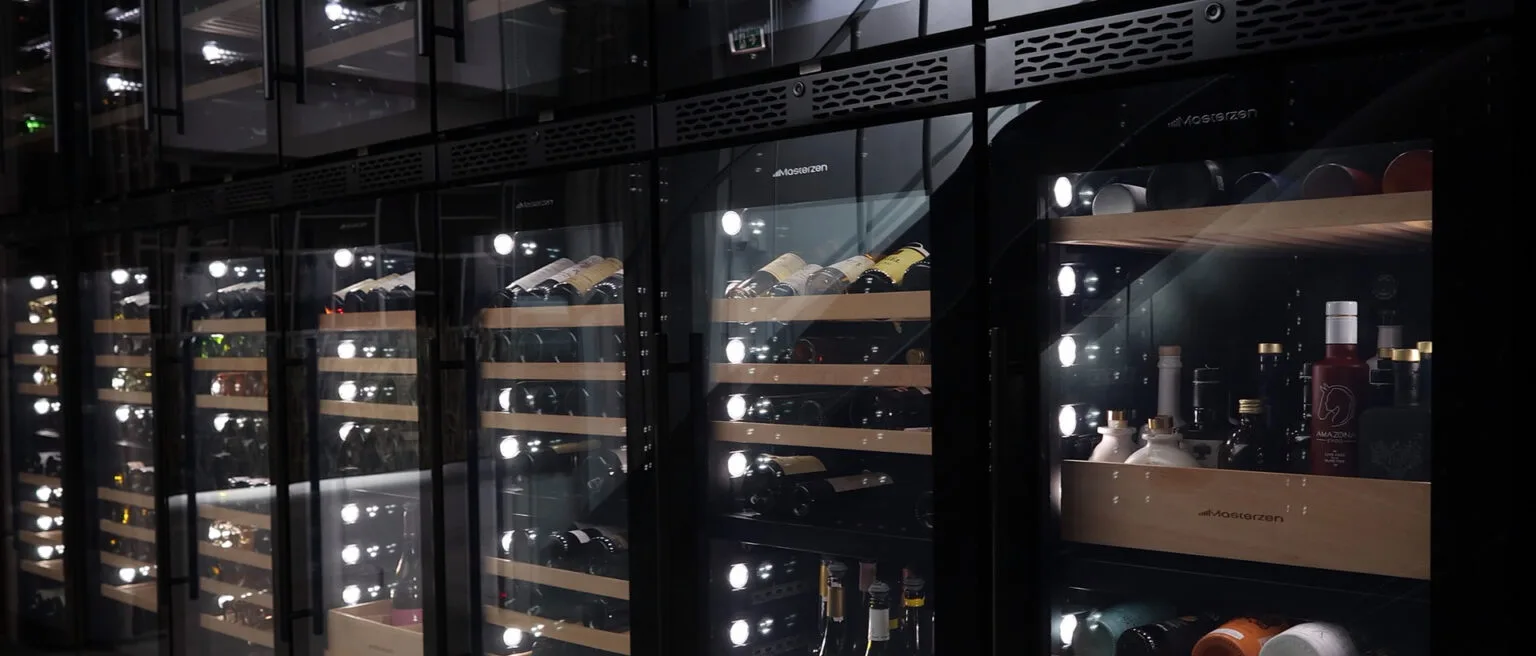 restaurant display cellar