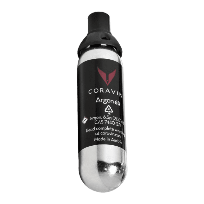 Φιάλη αερίου Argon 65 Coravin