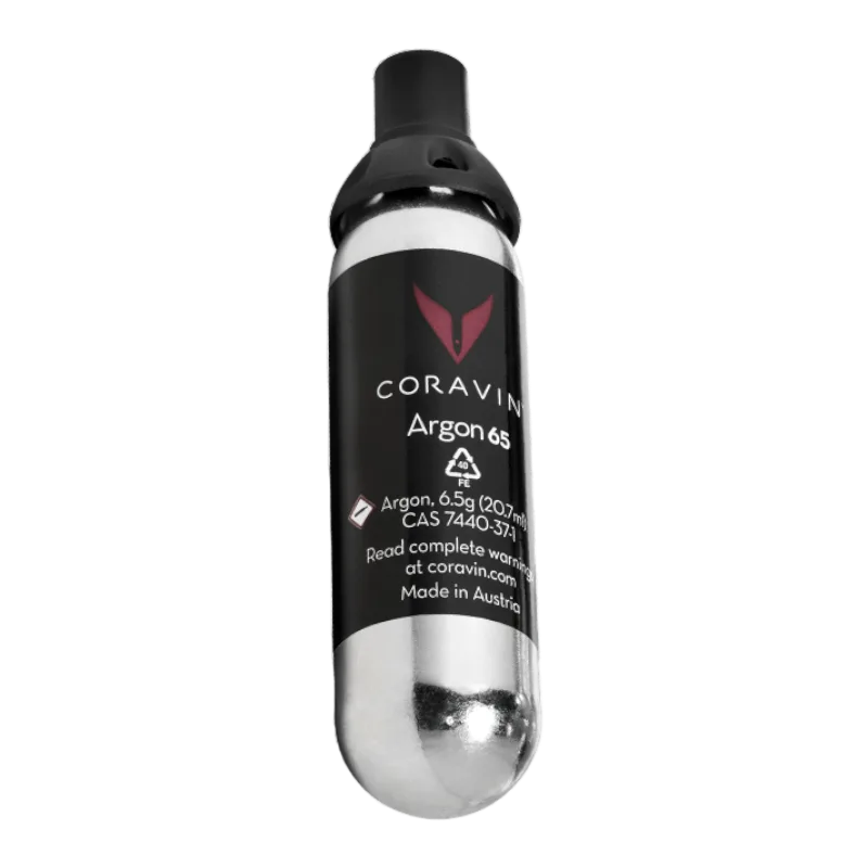 Φιάλη αερίου Argon 65 Coravin