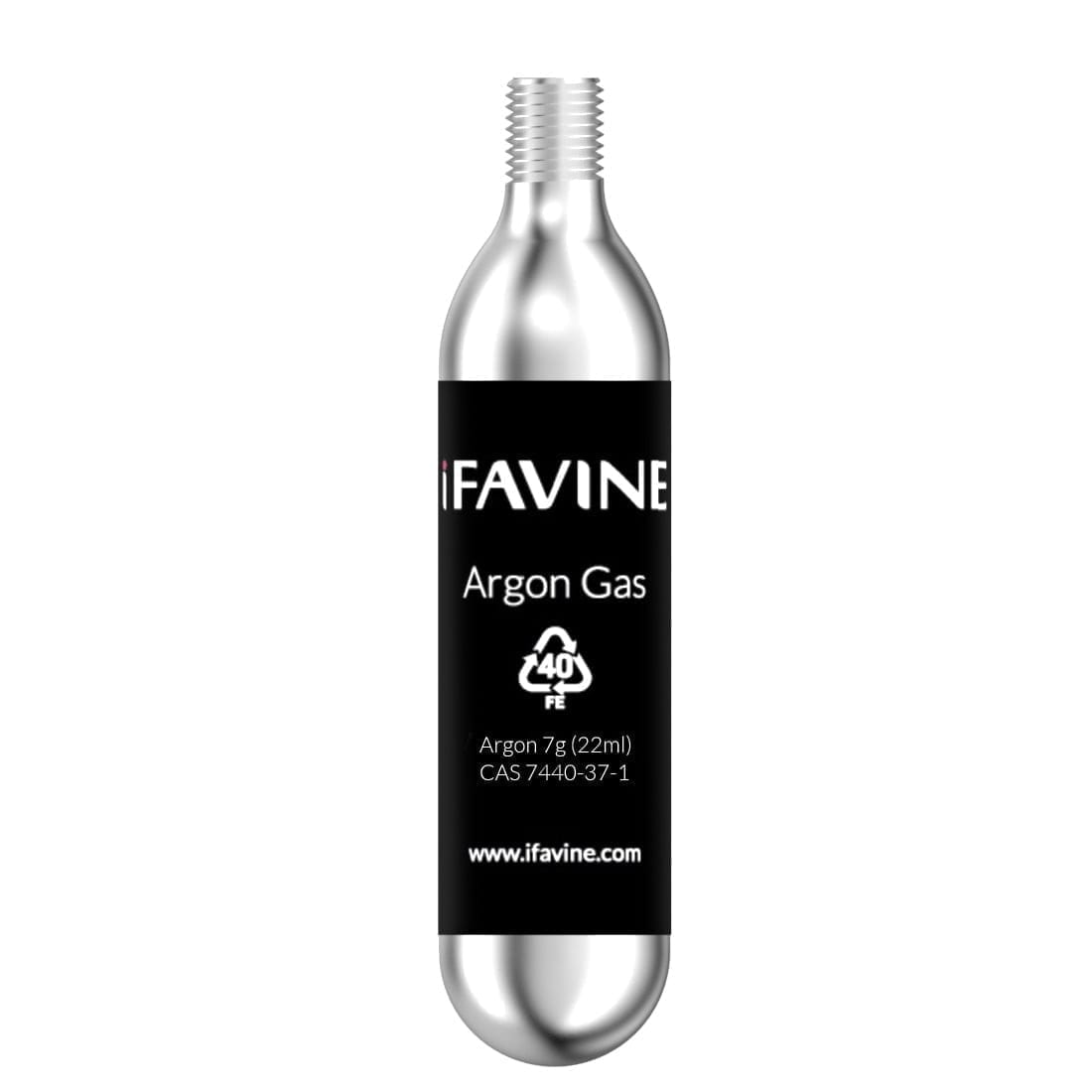 ifavine wine preserver, argon capsules, Ανταλλακτικές Αμπούλες x 2