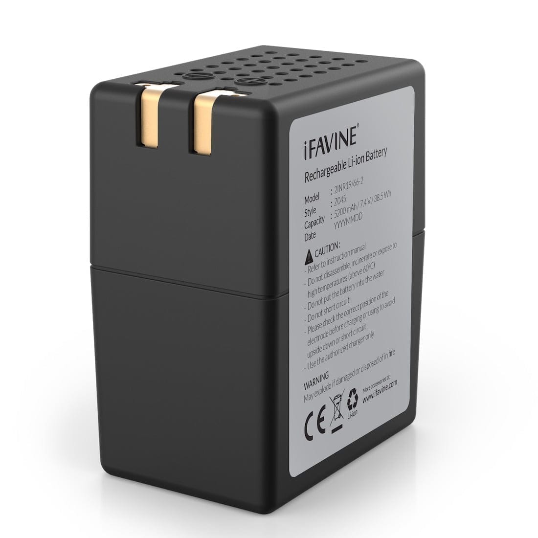 ifavine isommelier Επαναφορτιζόμενη Μπαταρία για έξυπνη καράφα