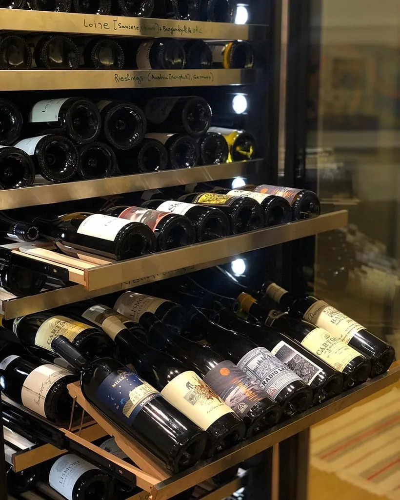 Ξύλινο Ράφι Παρουσίασης / display για Συντηρητή Κρασιών xpr w300