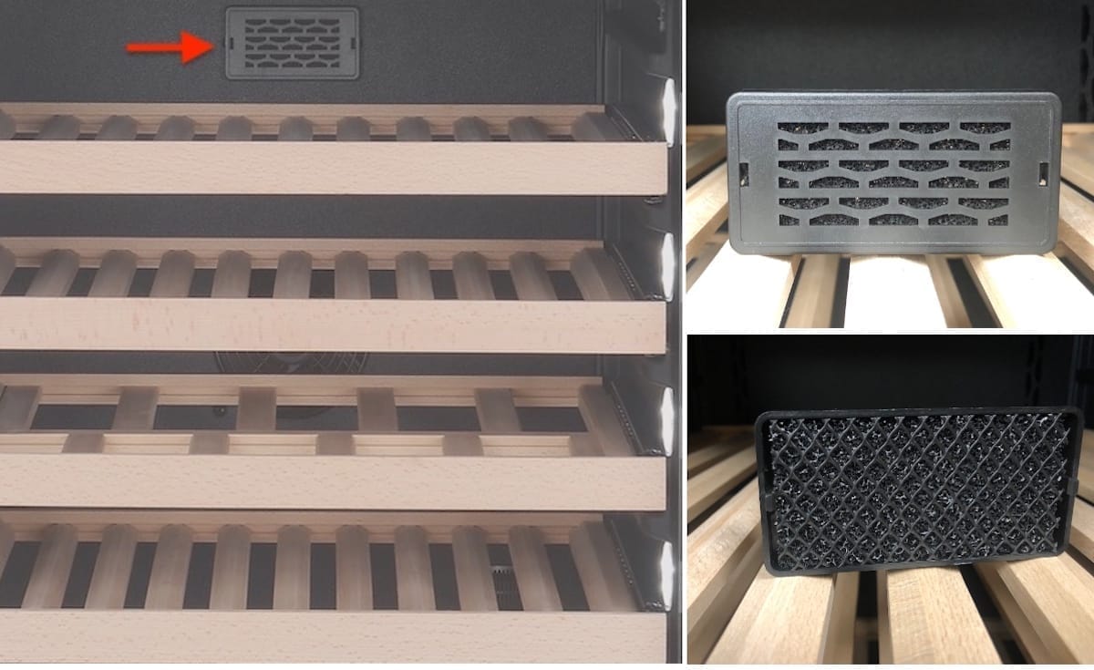 Φίλτρο άνθρακα για συντηρητές Κρασιών masterzen