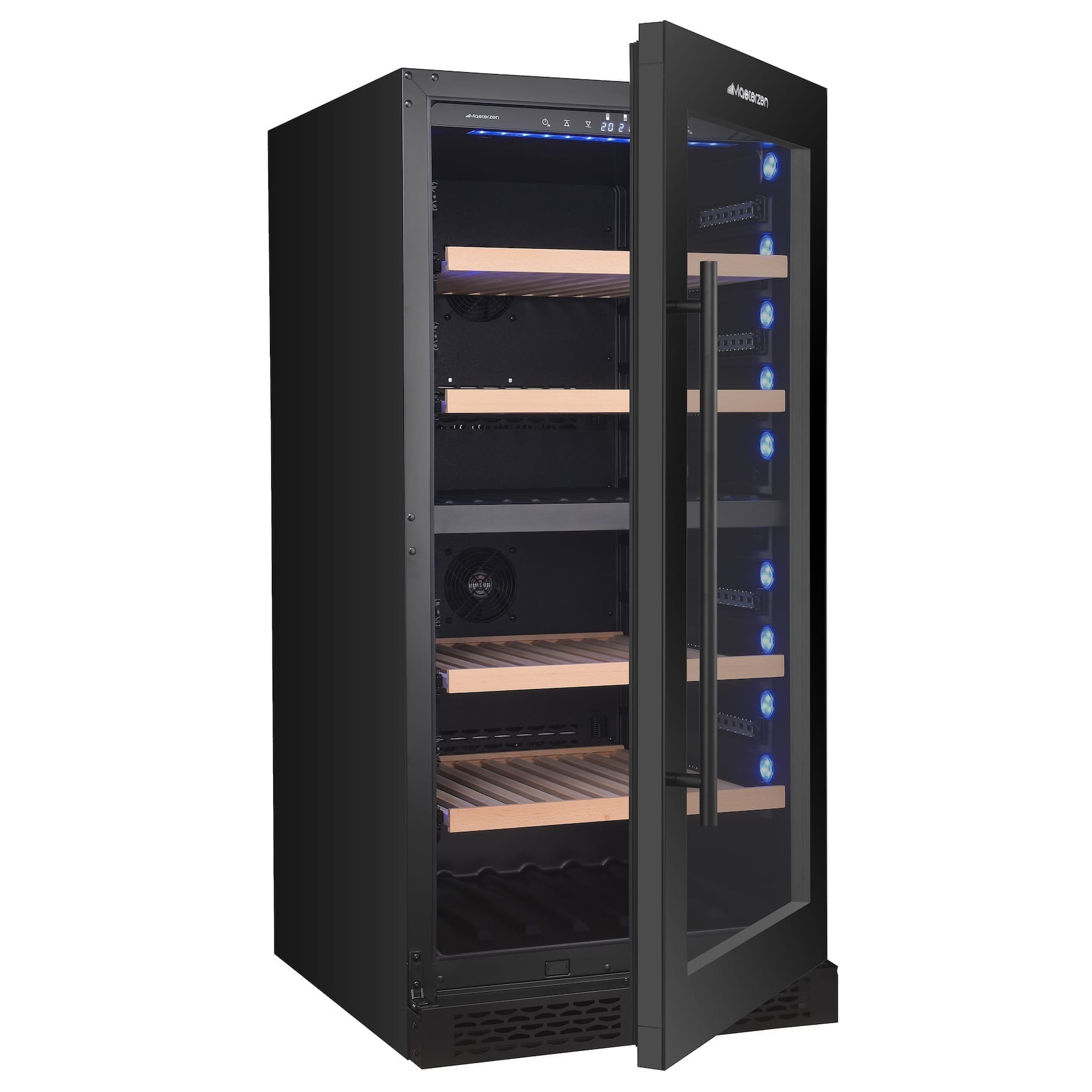 xpr w180s Ελεύθερος / Εντοιχιζόμενος Συντηρητής Κρασιών Μίας Ζώνης 163 Φιαλών